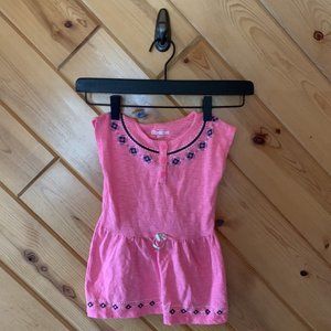 Oshkosh Pink Tunic Puff Paint 3T Girl